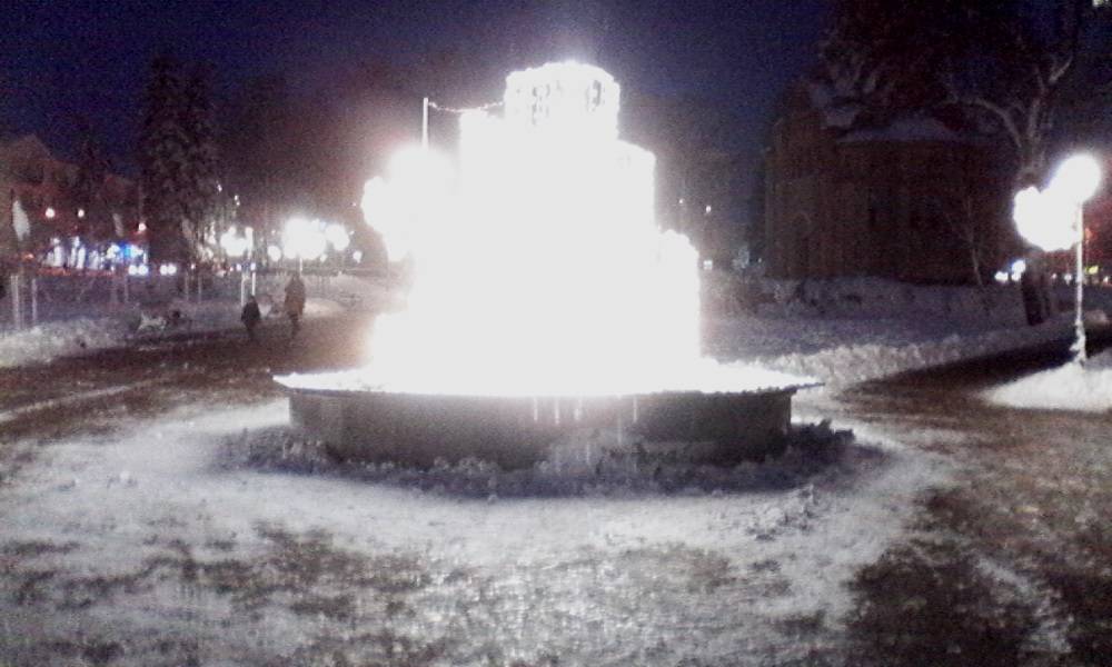 Праздничный фонтан